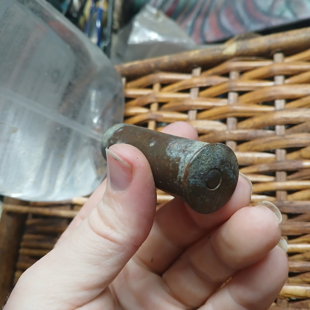 Vintage Brass Metal Shotgun Shell Base Remington 12ga